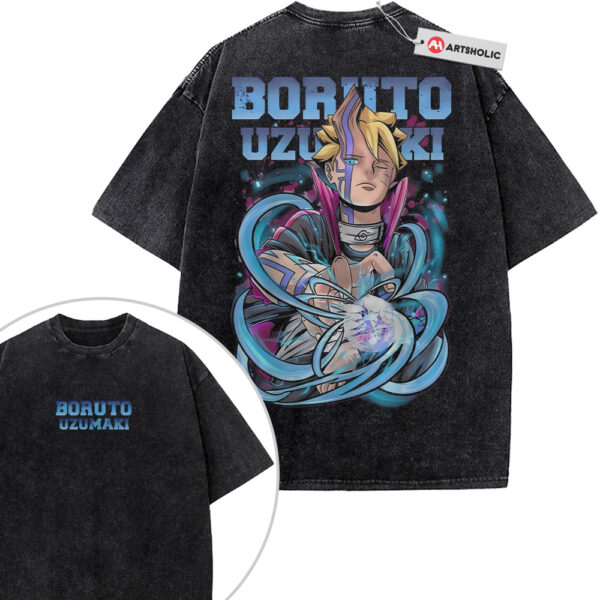 Boruto: Naruto Next Generations Shirt, Anime Shirt, Vintage T-Shirt 2-Sided