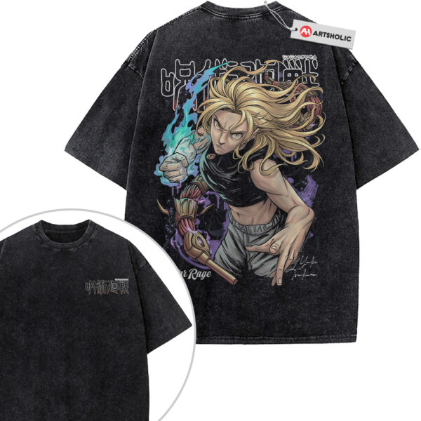 Yuki Tsukumo Shirt, Jujutsu Kaisen Shirt, Anime Shirt, Vintage Tee 2-Sided