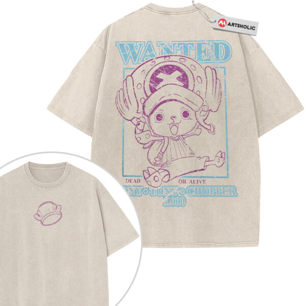 Chopper Shirt, One Piece Shirt, Anime Shirt, Vintage Tee 2-Sided