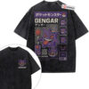 Gengar Shirt, Pokemon Shirt, PKM Shirt, Anime Shirt, Vintage T-Shirt 2-Sided