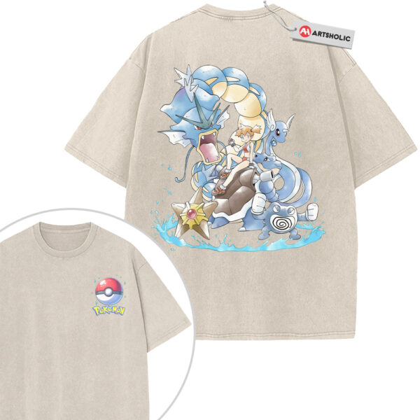 Misty Shirt, Pokemon Shirt, Anime Shirt, Vintage T-Shirt 2-Sided