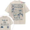 Straw Hat Pirates Shirt, One Piece Shirt, Anime Shirt, Vintage Tee 2-Sided