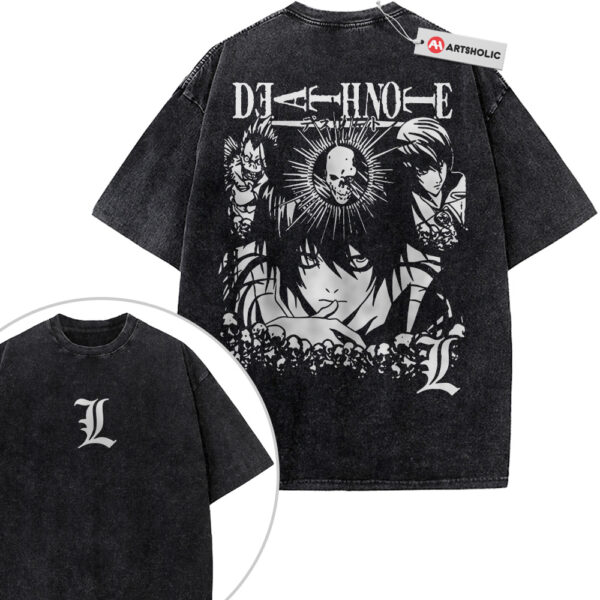 Death Note Shirt, Anime Shirt, Vintage Tee 2-Sided