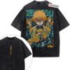 Zenitsu Agatsuma Shirt, Demon Slayer Shirt, Anime Shirt, Vintage Tee 2-Sided