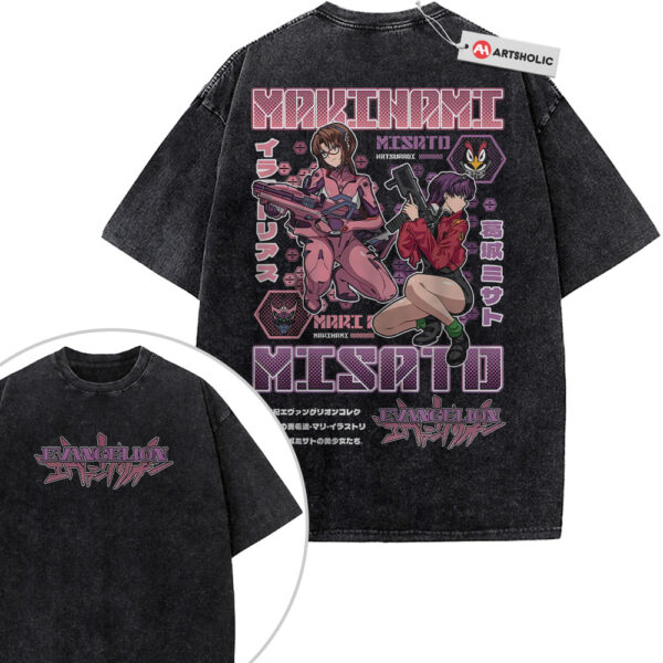 Misato Katsuragi Shirt, Neon Genesis Evangelion Shirt,