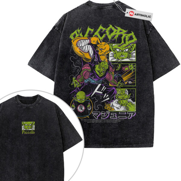 Piccolo Shirt, Dragon Ball Z Shirt, DBZ Shirt, Anime Shirt, Vintage T-Shirt 2-Sided