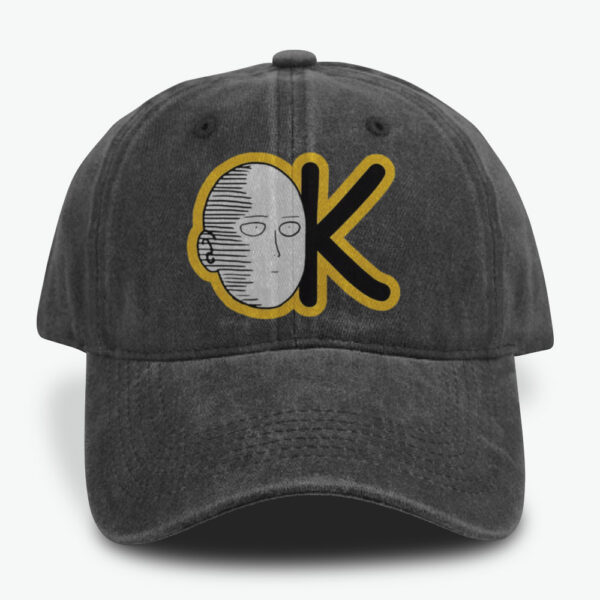 Saitama Caps, One Punch Man Caps, Anime Caps, Vintage Caps