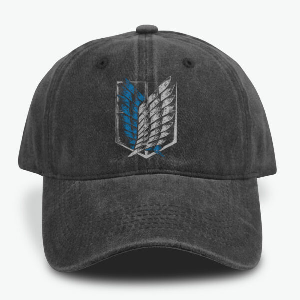 Attack On Titan Caps, AOT Caps, Anime Caps, Vintage Caps