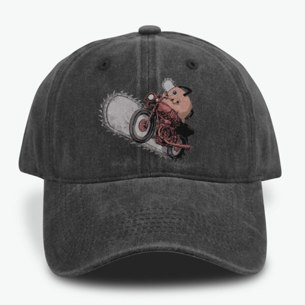 Pochita Caps, Chainsaw Man Caps, Anime Caps, Vintage Caps