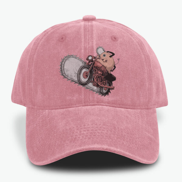Pochita Caps, Chainsaw Man Caps, Anime Caps, Vintage Caps