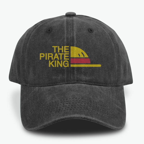 The Pirate King Caps, Monkey D Luffy Caps, One Piece Caps, Anime Caps, Vintage Caps