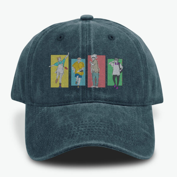 Satoru Gojo Caps, Yuji Itadori Caps, Nobara Kugisaki Caps, Megumi Fushiguro Caps, Jujutsu Kaisen Caps, Anime Caps, Vintage Caps