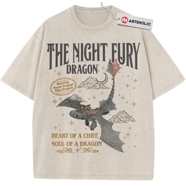 Toothless Shirt, How to Train Your Dragon Shirt, Animated Shirt, Vintage T-Shirt