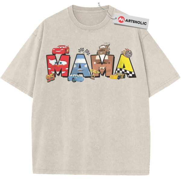 Lightning McQueen Shirt, Cars Shirt, Mama Shirt, Mother's Day Shirt, Animated Shirt, Vintage T-Shirt
