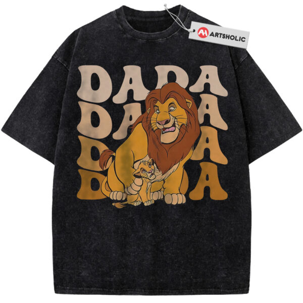 Mufasa and Simba Shirt, The Lion King Shirt, Father's Day Shirt, Animated Shirt, Vintage T-Shirt