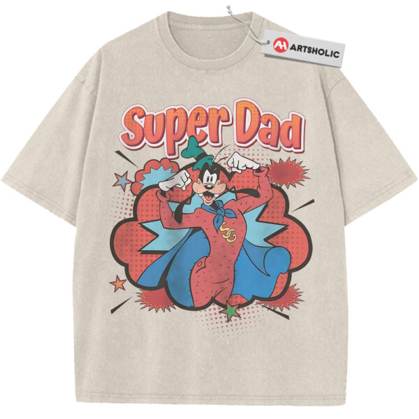 Super Dad Shirt, Goofy Shirt, Father's Day Shirt, Animated Shirt, Vintage T-Shirt