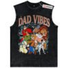 Dad Vibes Tank Top, Disney Characters Tank Top, Father's Day Tank Top, Animated Tank Top, Vintage Tank Top