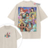 Disney Princess Shirt, Animated Shirt, Vintage T-Shirt 2-Sided