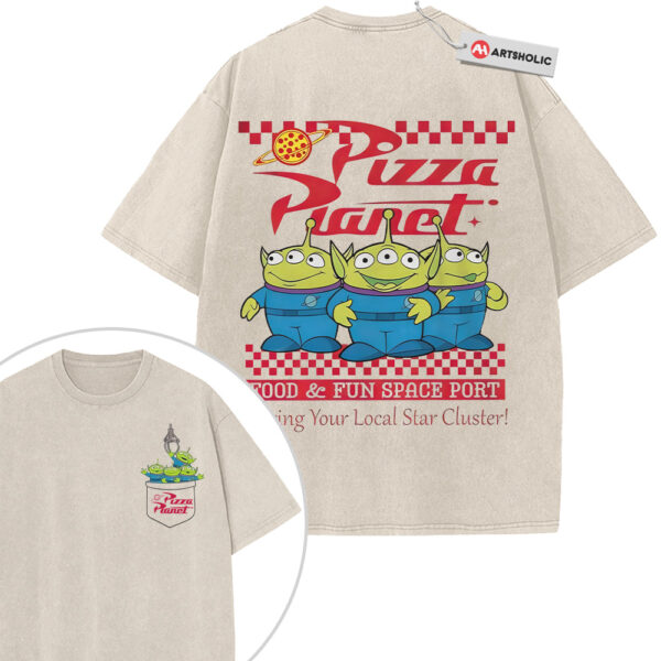 The Aliens Shirt, Toy Story Shirt, Animated Shirt, Vintage Tee 2-Sided