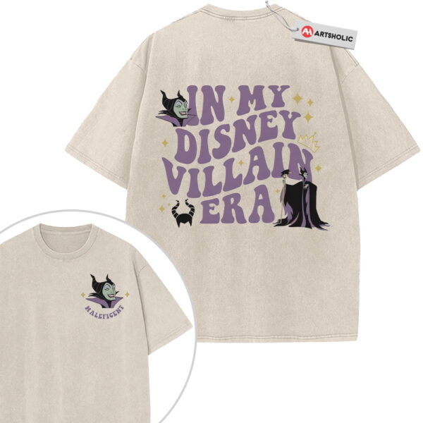 In My Disney Villain Era Shirt, Maleficent Shirt, Animated Shirt, Vintage Tee 2-Sided