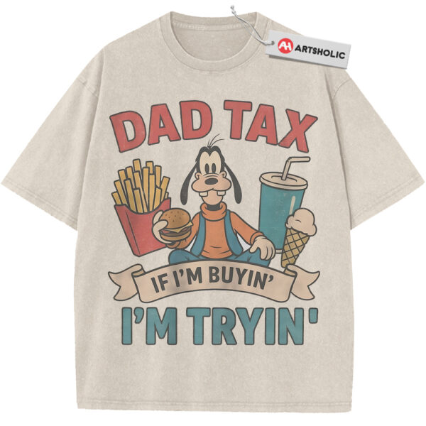 Dad Tax Shirt, Goofy Shirt, Father's Day Shirt, Animated Shirt, Vintage Tee