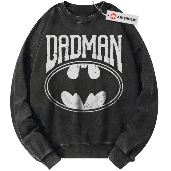 Dadman Sweatshirt, Batman Sweatshirt, Movie Sweatshirt, Father's Day Sweatshirt, Vintage Sweater