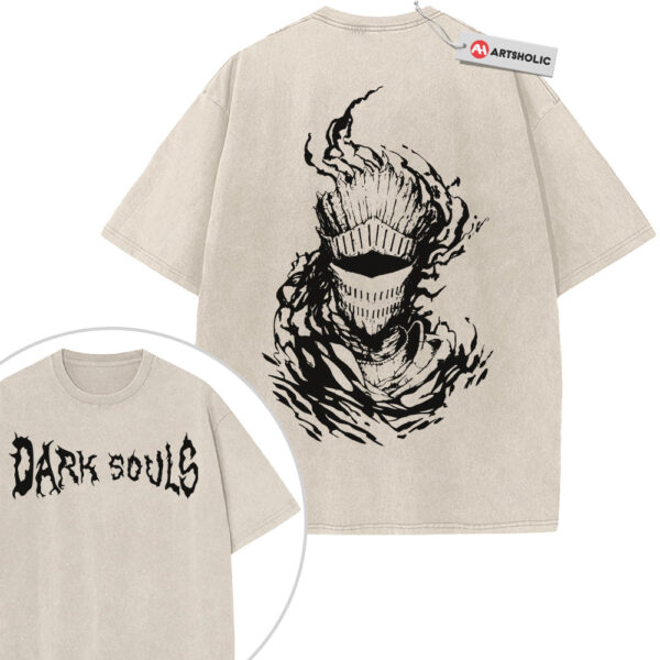Dark Souls Shirt, Game Shirt, Vintage Tee 2-Sided