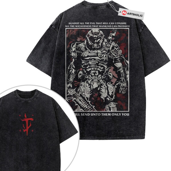 DOOM Eternal Shirt, Game Shirt, Vintage Tee 2-Sided