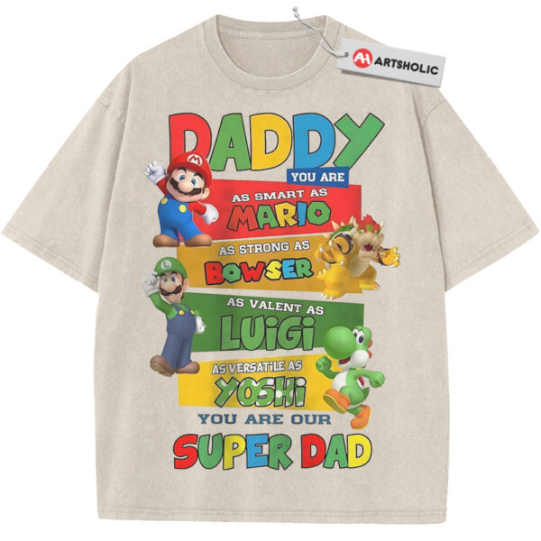 Super Mario Shirt, Father's Day Shirt, Game Shirt, Vintage T-Shirt