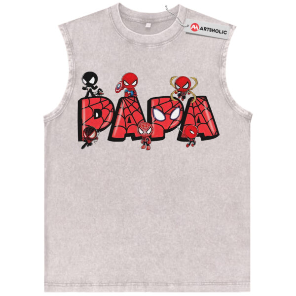 Spider-Man Tank Top, Father's Day Tank Top, Marvel Comics Tank Top, Vintage Tank Top