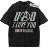 Dad I Love You Three Thousand Shirt, Father's Day Shirt, Marvel Comics Shirt, Vintage Tee