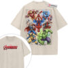 The Avengers Shirt, Marvel Comics Shirt, Vintage Tee 2-Sided
