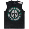 Best Dad In The Galaxy Tank Top, Boba Fett Tank Top, Star Wars Tank Top, Father's Day Tank Top, Movie Tank Top, Vintage Tank Top