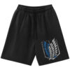Attack On Titan Shorts, AOT Shorts, Anime Shorts, Vintage Shorts