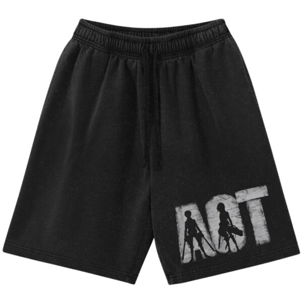 Attack On Titan Shorts, AOT Shorts, Anime Shorts, Vintage Shorts