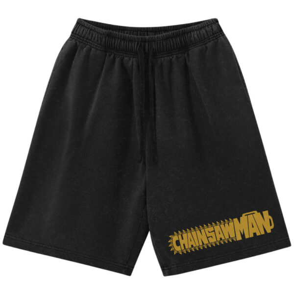 Chainsaw Man Shorts, Anime Shorts, Vintage Shorts
