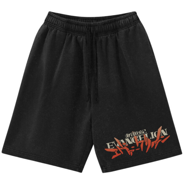 Neon Genesis Evangelion Shorts, Anime Shorts, Vintage Shorts
