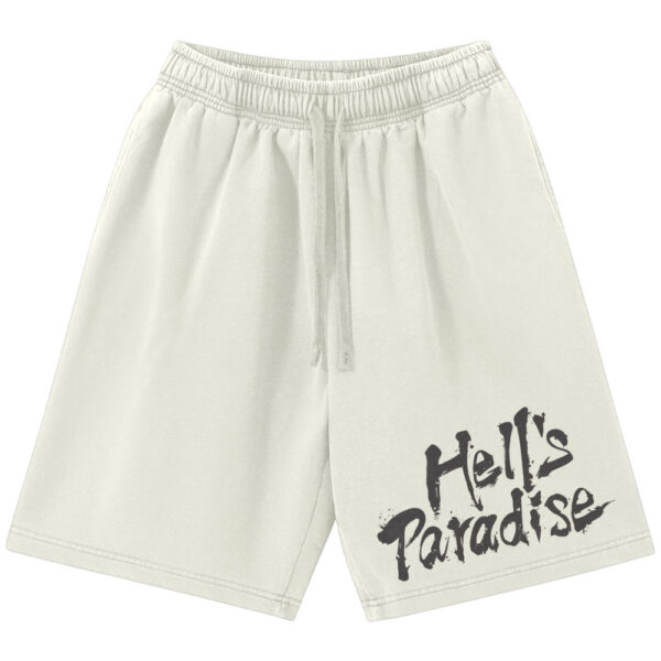 Hell's Paradise Shorts, Gabimaru Shorts, Anime Shorts, Vintage Shorts