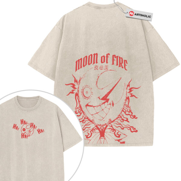 Benimaru Moon of Fire Heavy Shirt, Fire Force Shirt, Anime Shirt, Vintage Tee 2-Sided
