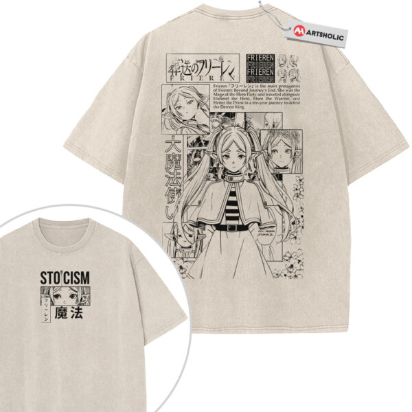 Frieren: Beyond Journey's End Shirt, Anime Shirt, Vintage Tee 2-Sided