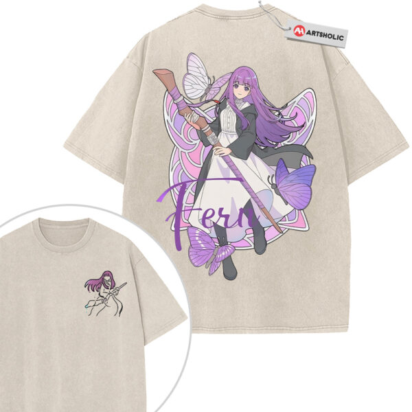 Fern Shirt, Frieren: Beyond Journey's End Shirt, Anime Shirt, Vintage T-Shirt 2-Sided