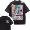 Bulma Shirt, Dragon Ball Shirt, Anime Shirt, Vintage T-Shirt 2-Sided