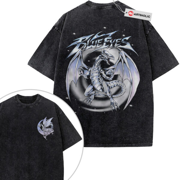 Blue Eyes White Dragon Shirt, Anime Shirt, Vintage Tee