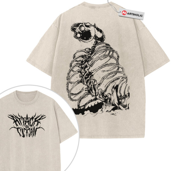 Attack On Titan Shirt, AOT Shirt, Anime Shirt, Vintage T-Shirt 2-Sided
