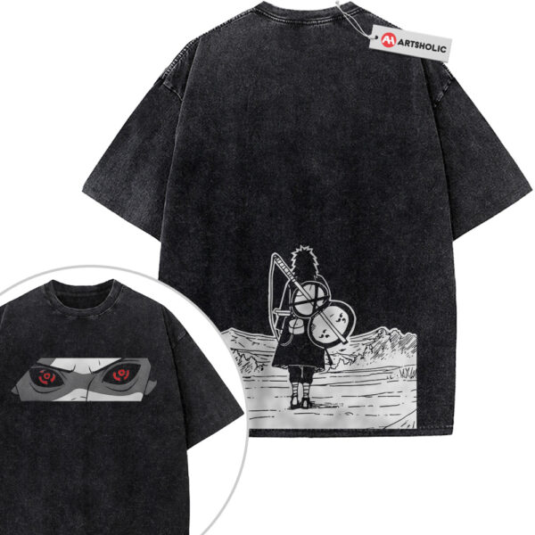 Madara Uchiha Shirt, Naruto Shirt, Anime Shirt, Vintage T-Shirt 2-Sided
