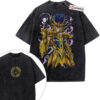 Cancer Deathmask Shirt, Saint Seiya Shirt, Anime Shirt, Vintage Tee 2-Sided