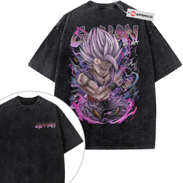 Son Gohan Shirt, Dragon Ball Shirt, DBZ Shirt, Anime Shirt, Vintage Tee 2-Sided