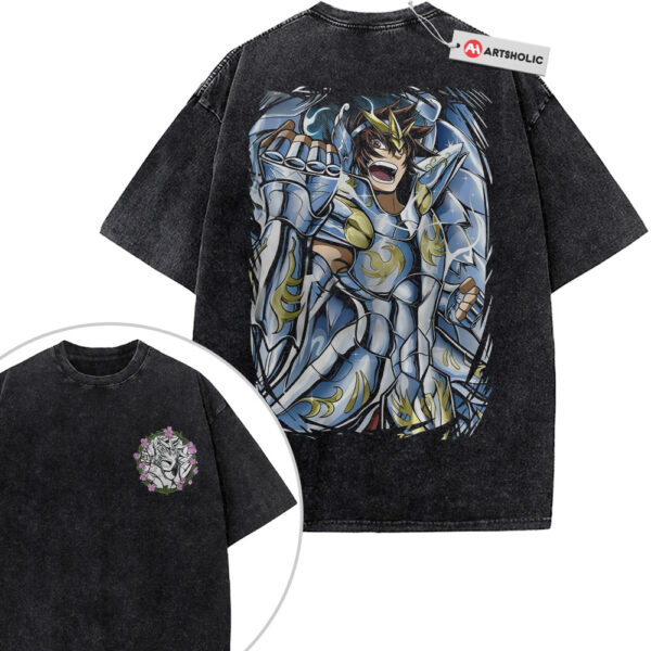 Pegasus Seiya Shirt, Saint Seiya Shirt, Anime Shirt, Vintage Tee 2-Sided