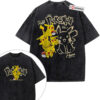 Pikachu Shirt, Pokemon Shirt, Anime Shirt, Vintage Tee 2-Sided