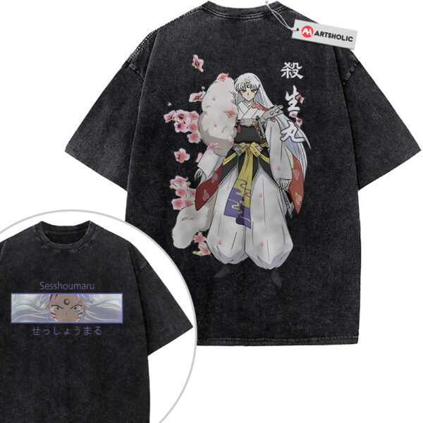 Sesshomaru Shirt, Inuyasha Shirt, Anime Shirt, Vintage T-Shirt 2-Sided